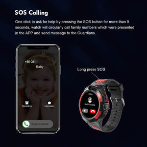 Reloj Inteligente para Niños LT32 con 4G, Llamadas de Emergencia SOS, Videollamadas, LBS, GPS, Ubicación Wifi, Tarjeta SIM, Brújula, Monitor de Sueño, Resistente al Agua IP67 - Product Image 3