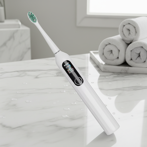 <span class=keywords><strong>Cepillo</strong></span> <span class=keywords><strong>de</strong></span> <span class=keywords><strong>Dientes</strong></span> Eléctrico Sónico Blanqueador con Pantalla Inteligente IPX7, 5 Modos, Más Vendido - Product Image 1