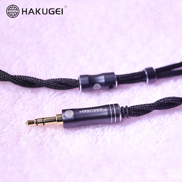 Replacement Upgrade Cable for 2.5mm 3.5mm 4.4mmHeadphone Headset Audio Cables Silver Plating