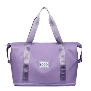 Tragbare Wochenend reisetaschen Sport Fitness studio Große Kapazität Faltbare Fitness Weibliche Damen Tragetaschen Reisetaschen Frauen - Product Image 1