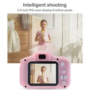 Appareil photo pour enfants, mini appareil photo numérique pour enfants, jouets éducatifs, jouet de photographie en plein air, cadeaux, appareil photo <span class=keywords><strong>vidéo</strong></span> vintage pour petits enfants 1080P - Product Image 3
