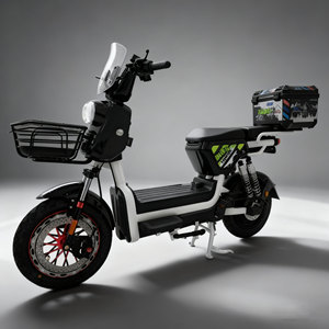Bicicleta Eléctrica Popular de 500W/1000W 48/60V 14 Pulgadas con Tecnología Electrónica Inteligente, Económica, con Autonomía de 50 km - Product Image 2