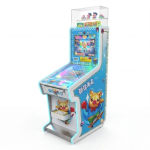 Machine <span class=keywords><strong>de</strong></span> flipper commerciale à monnayeur pour centre <span class=keywords><strong>de</strong></span> jeux, avec système <span class=keywords><strong>de</strong></span> récompense et cabinet d'arcade en marbre, dotée d'un boîtier supérieur en acrylique - Product Image 1