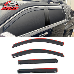 For GMC Terrain 10-17 <b>Window</b> Visors Acrylic In-Channel Rain Wind <b>Shade</b> 4PCS Set - Product Image 1