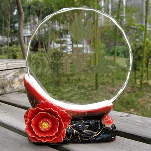 <span class=keywords><strong>Hyper</strong></span> Crafts Custom K9 Flower Base Trofeo para Premios Medallas Placas - Product Image 6