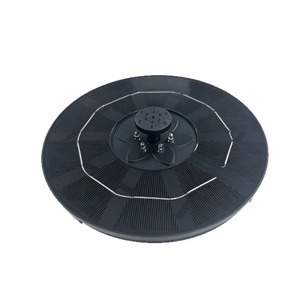 Solar Powered Fountain With Water Pump Outdoor Garden Courtyard Landscape Fountain Eco Friendly ABS Material Contemporary Design - Product Image 5