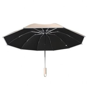 Paraguas Moderno Totalmente Automático con Gancho, Antitormenta, Protección Solar y Contra la Lluvia, Reforzado, para Regalos Empresariales, Venta al por Mayor Transfronteriza - Product Image 4