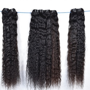 Paquetes de Cabello Humano Virgen Remy Indio al por Mayor, Sin Procesar, Doble Trama, Ondulado Suelto, Ondulado Natural, Ondulado de Agua, 100g, Rizado Profundo Kinky - Product Image 1
