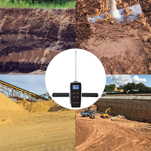 New Digital Precision Penetrometer High Precision Resolution 100kg 30cm Depth Soil Hardness <b>Tester</b> for Compaction Ground Testing - Product Image 2