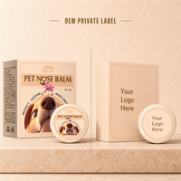 Baume pour le nez des animaux Graci 20g en boîte ronde OEM, étiquette privée, logo personnalisé, fournisseur en gros, fournitures de toilettage pour animaux, soins pour chiens et chats