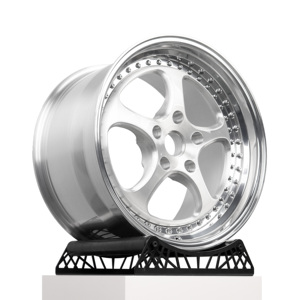 Jantes forgées GT haute résistance en 2 parties 5x114.3 5x120 5x130 à déport profond en alliage pour <span class=keywords><strong>Porsche</strong></span> 911 944 Carrera 993 Nissan - Product Image 3