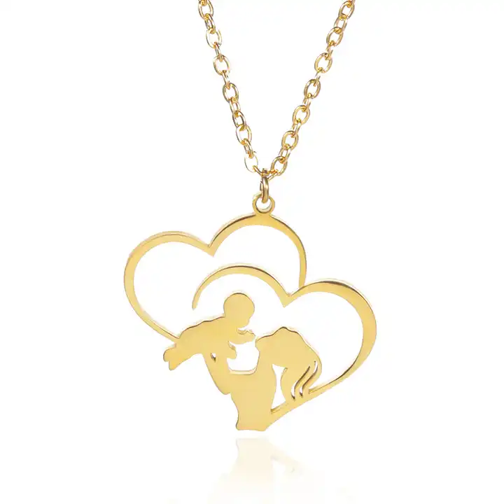 Stainless Steel Baby Necklace Pendant