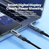 Toocki Display 100W double Usb C OTG adaptateur femelle à mâle Type C convertisseur adaptateur OTG fonction pour Macbook