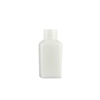 Flacon diffuseur carré de luxe 30 ml 100 ml en verre et porcelaine blanche avec bouchon diffuseur