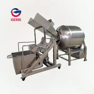 1000L पूर्ण स्वचालित वैक्यूम चिकन मांस सानना रोलिंग चिकन मांस Tumbling मशीन