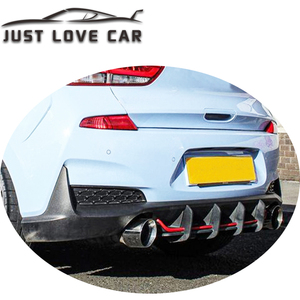 Difusor de parachoques trasero para HYUNDAI I30N MK3, 2017, 2018, <span class=keywords><strong>2019</strong></span>, divisores de labios - Product Image 2