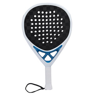 Nuevo Producto Pala de Pádel Profesional Personalizada de Alta Calidad en Blanco y Negro con Núcleo de Eva y Carbono 18K - Product Image 1