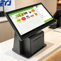 Многофункциональный POS-терминал FYJ F2 NFC с сенсорным экраном 14,1 дюйма, термопринтером 80 мм и сканером штрих-кодов