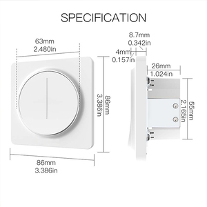 Interruptor Táctil Inteligente WiFi/ZIGBEE LangYeao, Regulador de Intensidad Continua para LED/CFL de 300W, Compatible con Alexa, Google Home, Temporizador y Programación - Product Image 6