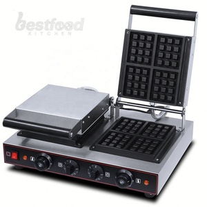 Ouli 2026 Nouvelle <span class=keywords><strong>Gaufrier</strong></span> Électrique <span class=keywords><strong>Professionnel</strong></span> pour Restaurants avec Minuteur Multifonctionnel Automatique pour Hôtels - Product Image 1