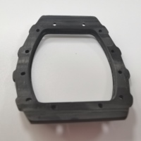 Casing Jam Tangan Serat Karbon CNC Komponen Mesin Suku Cadang Mesin Mesin Pabrik Kustom Serat Karbon