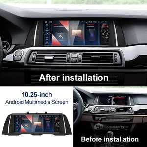 STWEI 2026 New ID6 ID7 ID8 UI 10.25inc Android <b>System</b> <b>Wireless</b> Carplay AUTO For BMW 5Series F10 F11 CIC NBT Car Players GPS NAV - Product Image 3