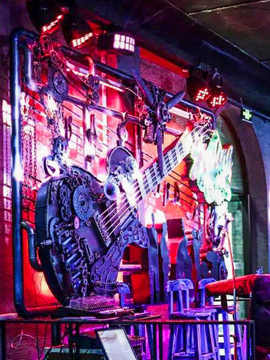 ネオンクロック★ギター ネオンクロック☆ギター ネオンクロック☆ギター