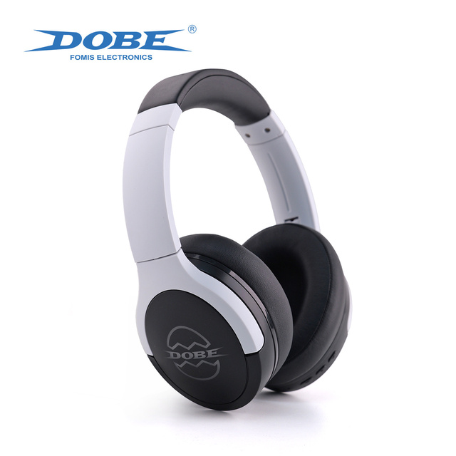 Universal Wireless Headphones Low Latency Noise Cancelling Foldable BT Over-Ear Gaming Headset for PS5 PS4 PC Switch DOBE Brand