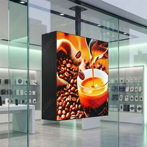 Letrero LED Cuadrado con WiFi |   Control por Aplicación Móvil |   <span class=keywords><strong>Editar</strong></span> texto, imagen, video |   Pantalla Publicitaria Dinámica |   Aumente el tráfico de clientes de la tienda - Product Image 5