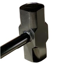 Martillo de Acero Negro Resistente al por Mayor para Entrenamiento de Fuerza y Levantamiento de Pesas, Logotipo Personalizado Disponible - Product Image 2