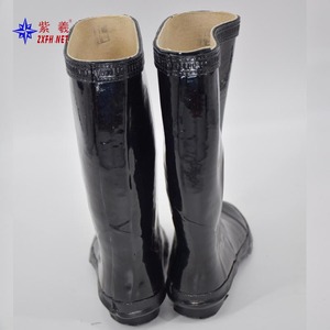 Men's high-top water <b>boots</b>, waterproof and slip-resistant, with durable rubber soles, suitable for chefs, fishing, and working - Product Image 4