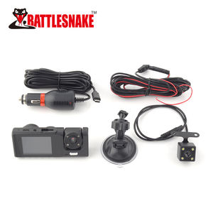 กล้องติดรถยนต์คู่ 4K Wifi GPS มองเห็นในเวลากลางคืน เลนส์สามตัว มุมกว้าง 140 องศา หน้าจอ 2 นิ้ว กล่องดำบันทึกภาพ - Product Image 3