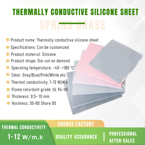 Thermische <span class=keywords><strong>Pad</strong></span> Geleidende Hittebestendigheid Hoge Temperatuur Weerstand Thermisch Geleidende Siliconen Pads - Product Image 3