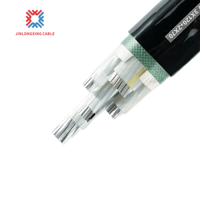 IEC 60502-1 YJLV Aluminium-Stromkabel XLPE-Isoliert PVC-Ummantelt 3 4 5 Adern für Bau- und Landwirtschaftsprojekte