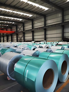 Bobine d'<span class=keywords><strong>acier</strong></span> PPGI PPGL certifiée BIS TISI, 0,15-1,0 mm, bobine de tôle de toiture galvanisée prélaquée pour projet d'entrepôt industriel - Product Image 3