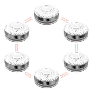 EN14604 Détecteur <span class=keywords><strong>de</strong></span> <span class=keywords><strong>fumée</strong></span> <span class=keywords><strong>de</strong></span> <span class=keywords><strong>cigarette</strong></span> à piles photoélectrique <span class=keywords><strong>de</strong></span> 10 ans Détecteur d'incendie 85Db - Product Image 1