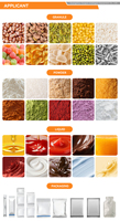 Machine d'emballage alimentaire verticale automatique pour sachets de jus, miel, lait, ketchup et sauces liquides