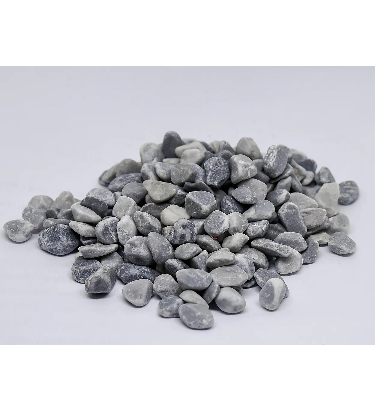 Premium Quality Natural Stone Dark Grey Tumbled Small Size Pebbles with Reasonable Price and Fast Delivery