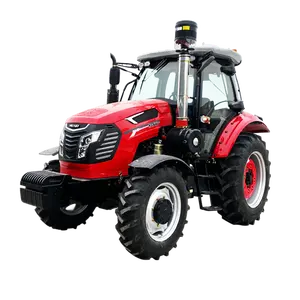 Suministro directo de fábrica Maquinaria agrícola Gran potencia China 110hp 4wd Tractores agrícolas