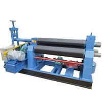 Laminoir électrique pour tôles, vitesse réglable, acier inoxydable, laminoir à trois rouleaux coniques, machine à cintrer les tôles métalliques