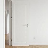 Portes intérieures en bois modernes personnalisées pour chambre à coucher, peintes avec soin, pour résidence de luxe