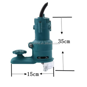 Recortadora eléctrica de <span class=keywords><strong>carpintero</strong></span> para bordes curvos de PVC, bordes rectos, máquina recortadora de bandas de borde para carpintería - Product Image 4