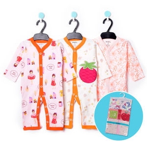 新生児用コットンロンパースミックス<span class=keywords><strong>3</strong></span>点セット長袖ジャンプスーツパジャマ男の子用 - Product Image 3