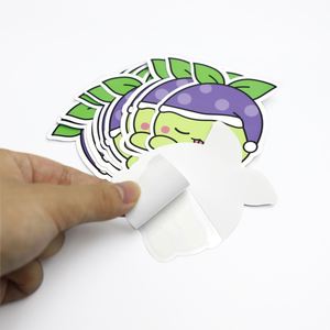 FX Custom Sticker Vinyl Die Cut Stickers Printing <b>Adhesive</b> Waterproof Company Cartoon <b>PVC</b> Logo Transparent Stickers - Product Image 5