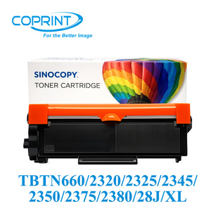 Cartouche de toner compatible TBTN660/2320/2325/2345/2350/2375/2380/28J/XL pour <span class=keywords><strong>Brother</strong></span> <span class=keywords><strong>DCP</strong></span>-<span class=keywords><strong>L2520DW</strong></span>/<span class=keywords><strong>DCP</strong></span>-L2540DW/HL-L2320D/HL-L2340DW - Product Image 1