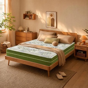 Colchón de Muelles Ensacados con Soporte Reforzado en los Bordes, Base de Espuma de Alta Densidad Anti-Deformación para una Comodidad Duradera - Product Image 1