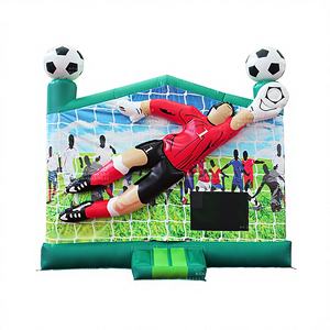 Château gonflable professionnel WINSUN en PVC, combo château gonflable - ignifuge et imperméable, installation facile - Product Image 1