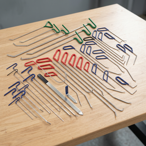 Juego de Herramientas Profesionales para Reparación de Abolladuras sin Pintura, 42 Piezas, Acero Inoxidable 420, Compatible con Porsche, Palanca para Reparación de Abolladuras PDR - Product Image 3
