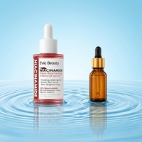 Sérum Éclaircissant Triple Action Marque Blanche 10% Niacinamide 4% Acide Tranexamique Arbutine Hydratant Visage Anti-Âge Liquide
