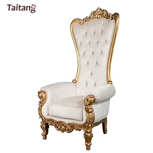 Hot Selling <strong>Antique</strong> Wedding Queen king Throne <strong>Chair</strong> <strong>for</strong> <strong>Sale</strong> - Product Image 4